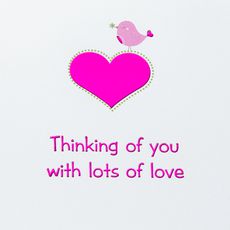 With Lots of Love Valentine's Day Greeting Card Image 3