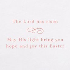 The Lord Has Risen Easter Greeting Card Image 3