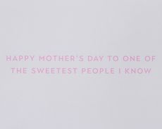 One of The Sweetest Mother's Day Greeting Card Image 3