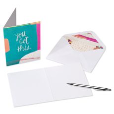 Power Affirmations Blank Encouragement Note Cards with Envelopes, 20-Count Image 6