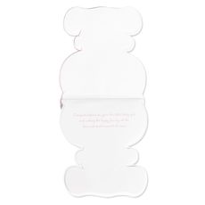 Papyrus Hello Kitty Babyparty-Glückwunschkarte, Mit Filz-Applikation, Für Mädchen, 17,8x17,8 Cm