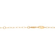 Papyrus Citrine Yellow Gold Teardrop Pendant Necklace Image 4
