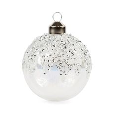 12 Pack Crystal Christmas Ornaments