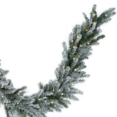 Garland Blue Spruce Frosted