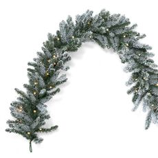 Garland Blue Spruce Frosted