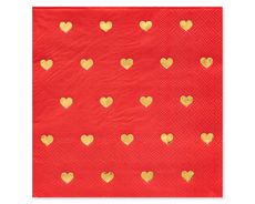 Valentine's Day Heart Lunch Napkins 20-Count