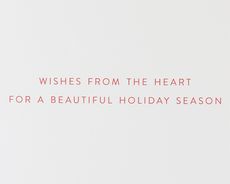 Wishes from the Heart Christmas Greeting Card 2