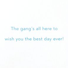 The Best Day Ever Dog Birthday Greeting Card Image 3