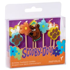 Scooby-Doo Cake Topper Birthday Candles, 8-Count Image 3