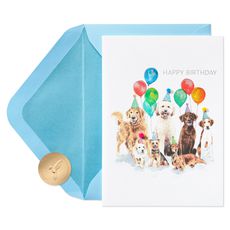 The Best Day Ever Dog Birthday Greeting Card Image 1