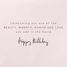Celebrating You Birthday Greeting Card with Necklace Image 3
