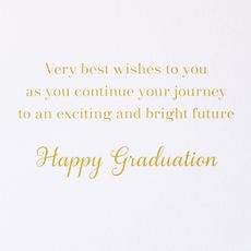 Exciting and Bright Future Graduation Greeting Card Image 3