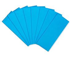 Turquoise Tissue Paper, 8-Sheets Image 1
