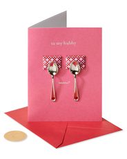 Spoons Funny Valentine’s Day Greeting Card for Husband Image 4
