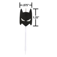 Batman Cake Topper Papyrus Birthday Candles, 8-Count Image 2