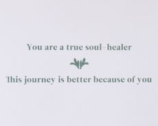 Soul-Healer Friendship Greeting Card - Illustrated by Sarah Dahir Image 3