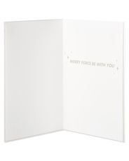 Merry Force Be with You Star Wars Christmas Boxed Cards - Glitter-Free, 8-Count Image 2