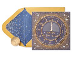 Ring in the New Happy New Years Greeting Card