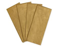 Gold Tissue Paper, 4-Sheets Image 1