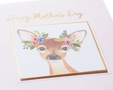 Boho Deer Mother's Day Greeting CardImage 1
