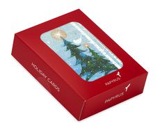 Holiday Snowbird and Tree Christmas Cards Boxed Cards - Glitter Free, 20-Count Image 6