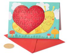 Fun and Games Valentine's Day Greeting Card for Kids Image 4