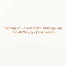 Give Thanks Thanksgiving Greeting Card Image 3