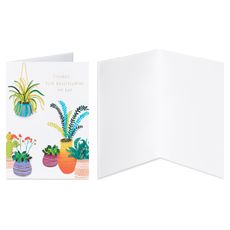 Flowers Blank Thank You Card Pack, 4-Count Image 3