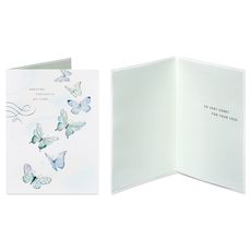 Flowers and Butterflies Sympathy Card Pack, 4-Count Image 3