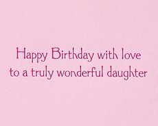 So Proud Birthday Greeting Card for DaughterImage 1