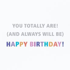 You Always Will Be Gaymazing Birthday Greeting Card for LGBTQIA+ Image 3