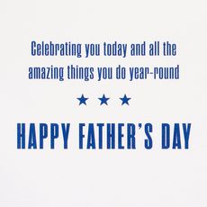 The Amazing Things You Do Father's Day Greeting Card Image 3