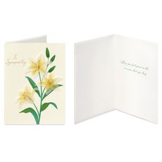Flowers and Butterflies Sympathy Card Pack, 4-Count Image 2