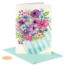 Special Delivery Blank Birthday Greeting Card - Designed by Bella Pilar Image 4