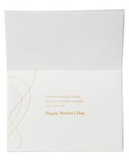 Beautiful Family Mother's Day Greeting Card for Wife Image 1