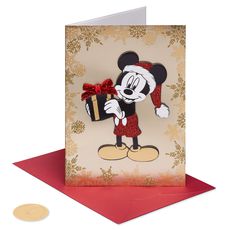 Extra-Special Wishes Disney Christmas Greeting Card Image 4