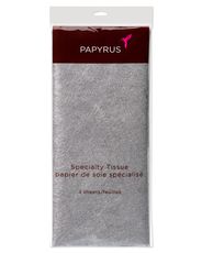 Metallic Silver Tissue Paper, 4-Sheets Image 5