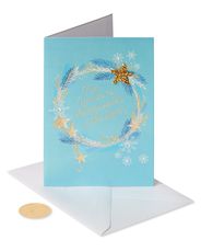 You Make the Holidays Sparkle ChristmasGreeting Card for Mom Image 3