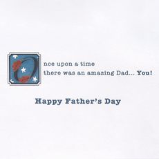 Once Upon A Time Father's Day Greeting Card Image 3