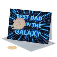 May The Force Be With You Star Wars Father's Day Greeting Card Image 4