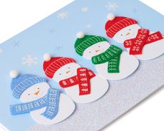 Warmest Wishes Snowmen Holiday Boxed Cards, 8-Count Image 4