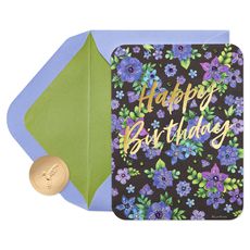 Beautiful Day Birthday Greeting Card - Designed by Bella Pilar Image 1