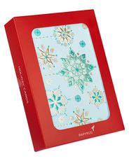 Hanging Glitter Snowflakes Holiday Boxed Cards - Glitter-Free 12-CountImage 5