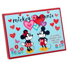 Mickey and Minnie Blank Valentines Day Cards and Stickers, 20-Count Image 5
