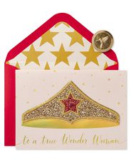 As Amazing As You Wonder Woman Mother's Day Greeting Card Image