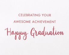 Awesome Achievement Graduation Greeting Card Image 3
