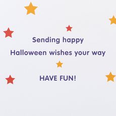 Hello Kitty Witch Hello Kitty Halloween Greeting Card Image 3