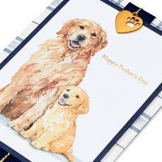 I'm So Lucky Dog Father's Day Greeting Card for Dad Image 5