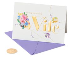Beautiful Family Mother's Day Greeting Card for Wife Image 3