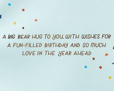 Birthday Critter Birthday Greeting Card for Grandson Image 4